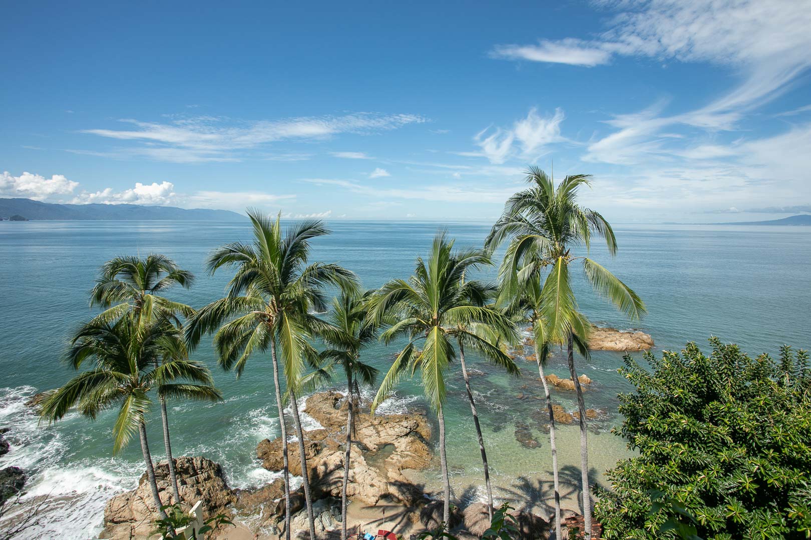 A scenic view of the ocean at TPI's Lindo Mar Resort in Puerto Vallarta, Mexico.